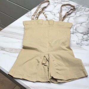 Beige Shapewear Bodysuit